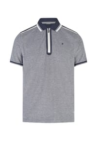 HECHTER PARIS - Shirt mit polokrage - midnight blue