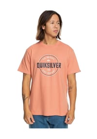QUIKSILVER - T-Shirt Circle Up - orange