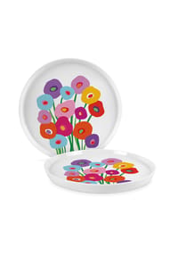 ppd - Frühstücksteller Super Bouquet Trend Plate 21, Ø 21 cm - Mehrfarbig