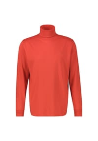 LERROS - Langarmshirt mit Rollkragen in Übergrößen - SCANDINAVIAN RED