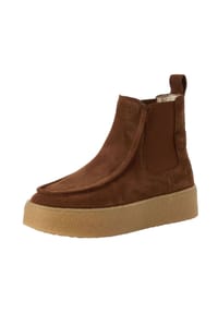 Tamaris - Leder Stiefelette - Cognac