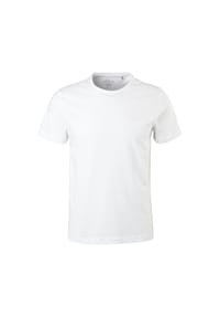 s.Oliver - T-Shirt, Baumwolle, für Herren - 0100 WHITE