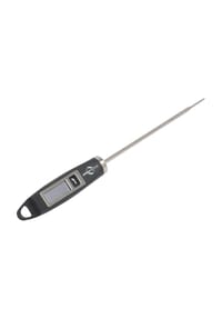 KÜCHENPROFI - Thermometer, "Quick", digital, LC-Display, Anzeige wählbar - schwarz
