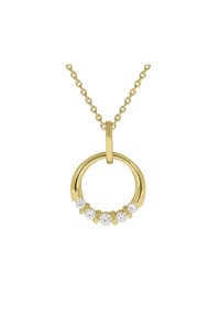 CELESTA® - Damen Kette mit Anhänger "20824938", 375er Gelbgold - gold