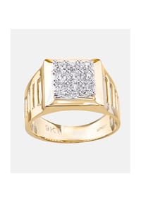 VANLERÉ - Ring, mit Zirkonia, 375 Gelbgold - gold