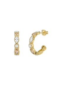 NOELANI - Damen Creolen, 925er Silber - GOLD