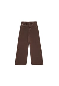 DR.DENIM® - Rhue Low Wide Jeans - Washed Aubergine