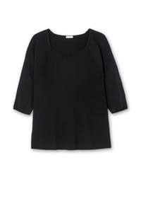 sheego - Pullover - schwarz