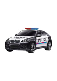 CARTRONIC - BMW X6 Police Car 1:14 - schwarz/weiß