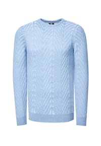 RUSTY NEAL - Strickpullover mit angesagtem Design - Schwarz