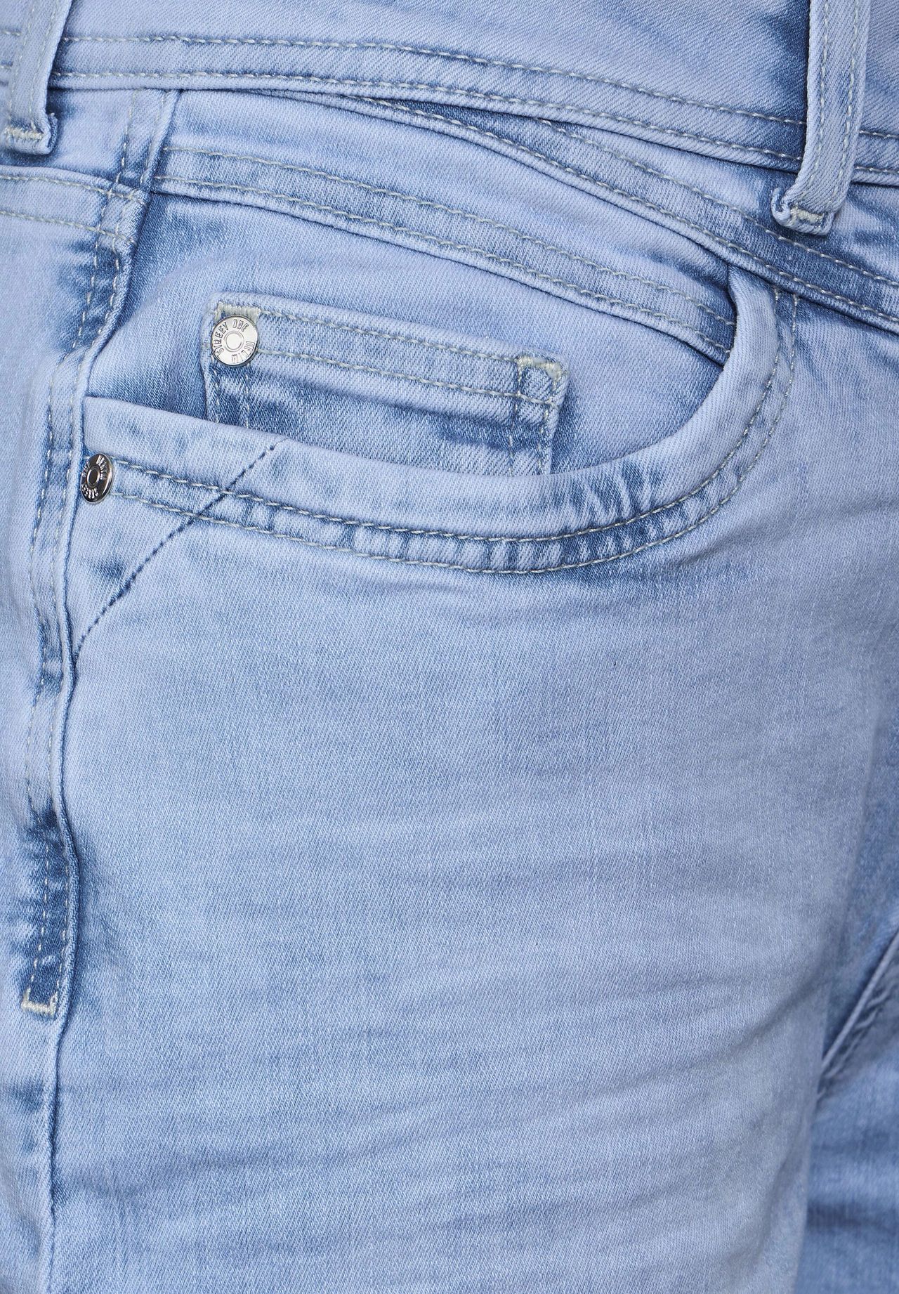Street One Jeanshose, Five-Pocket, Gürtelschlaufen, für Damen 