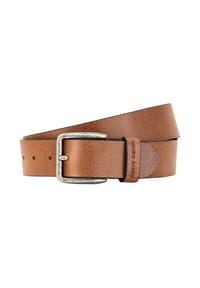 pierre cardin - Ledergürtel Basic - Cognac