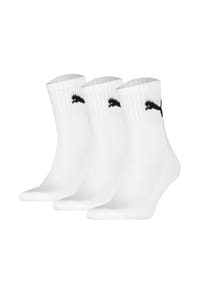 PUMA® - Sportsocken Short Crew 3-Pack - 200 SCHWARZ
