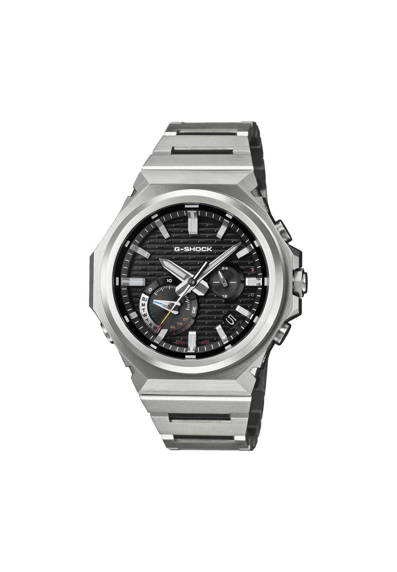 Casio, Armbanduhr, GST-B1000D-1AER, Schwarz, Silber, (Analoguhr, Chronograph, 44 mm) - Bild 8