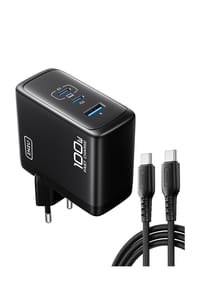 MANIKE - USB C Ladegerät 100W 3-Port - schwarz