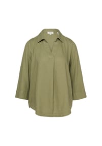 S.Oliver Red Label - Shirtbluse, Leinenanteil, für Damen - 0100 WHITE