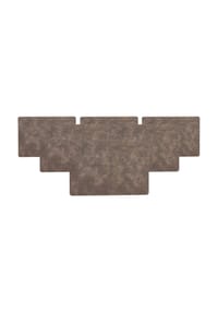 Ritzenhoff & Breker Platzmatten Velora 43 x 30 cm 6er Set - VELORA - anthrazit