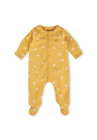 sigikid® - Overall mit Füßchen und Klappbündchen an den Ärmeln Classic Baby ,  für Babys - gelb