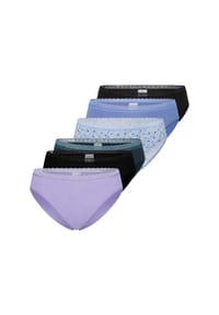 SCHIESSER - Slip Modern Multi - hellblau,blau,schwarz