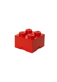 LEGO® - LEGO Aufbewahrungsbox Storage Brick 4 - Red, Kunststoff, 25 x 25 cm - 