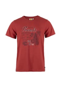 ROADSIGN® australia - Herren T-Shirt Surfspot großer Beach-Frontprint, klassischer Rundhals, sommerlicher Casual Style für Alltag und Urlaub - hellblau