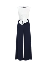 Vera Mont - Jumpsuit mit weitem Bein - Dark Emerald