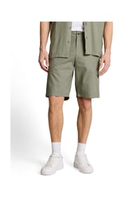 DENIM TOM TAILOR - Chino-Bermuda, Leinenanteil, für Herren - 10427 SEA SPRAY