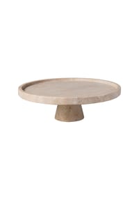 Villeroy & Boch Servierschale mt Fuß Manufacture Travertine - Manufacture Travertine - beige