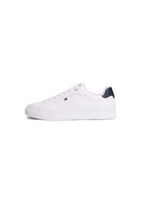 TOMMY HILFIGER - Sneaker, Leder, für Herren - YBS WHITE
