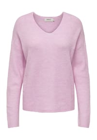 ONLY® - Strickpullover, V-Ausschnitt, für Damen - 222912 PINK LADY