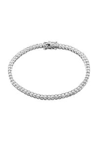 amor - Damen Tennisarmband, 925er Silber - silber
