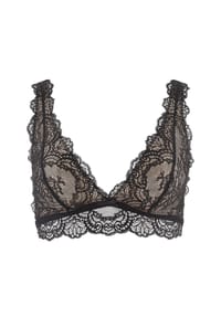 Aubade - Triangel-BH, Spitze, breite Träger, Schleife, für Damen  - OPALE