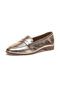 INUOVO - Leder Slipper - Gold