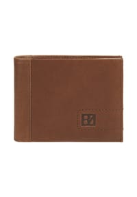 BODENSCHATZ - Geldbörse Echt Leder - braun