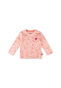 sigikid® - Langarmshirt Pink Birds ,  für Kinder - Hellrosa