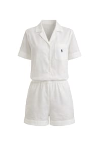 POLO RALPH LAUREN - Pyjama Summer Linen - white cloud