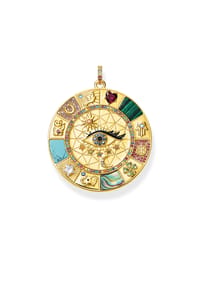 Thomas Sabo Glam & Soul - Anhänger Amulett magische Glückssymbole - gelbgoldfarben