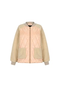 freshlions - Steppjacke Julia mit aufgesetzten Taschen - beige