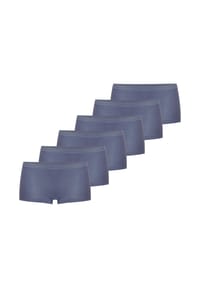 -con-ta- - Panty 6er Pack Basic - Blau