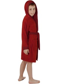 normani® - Frottee Kinderbademantel aus Bio-Baumwolle - Blau