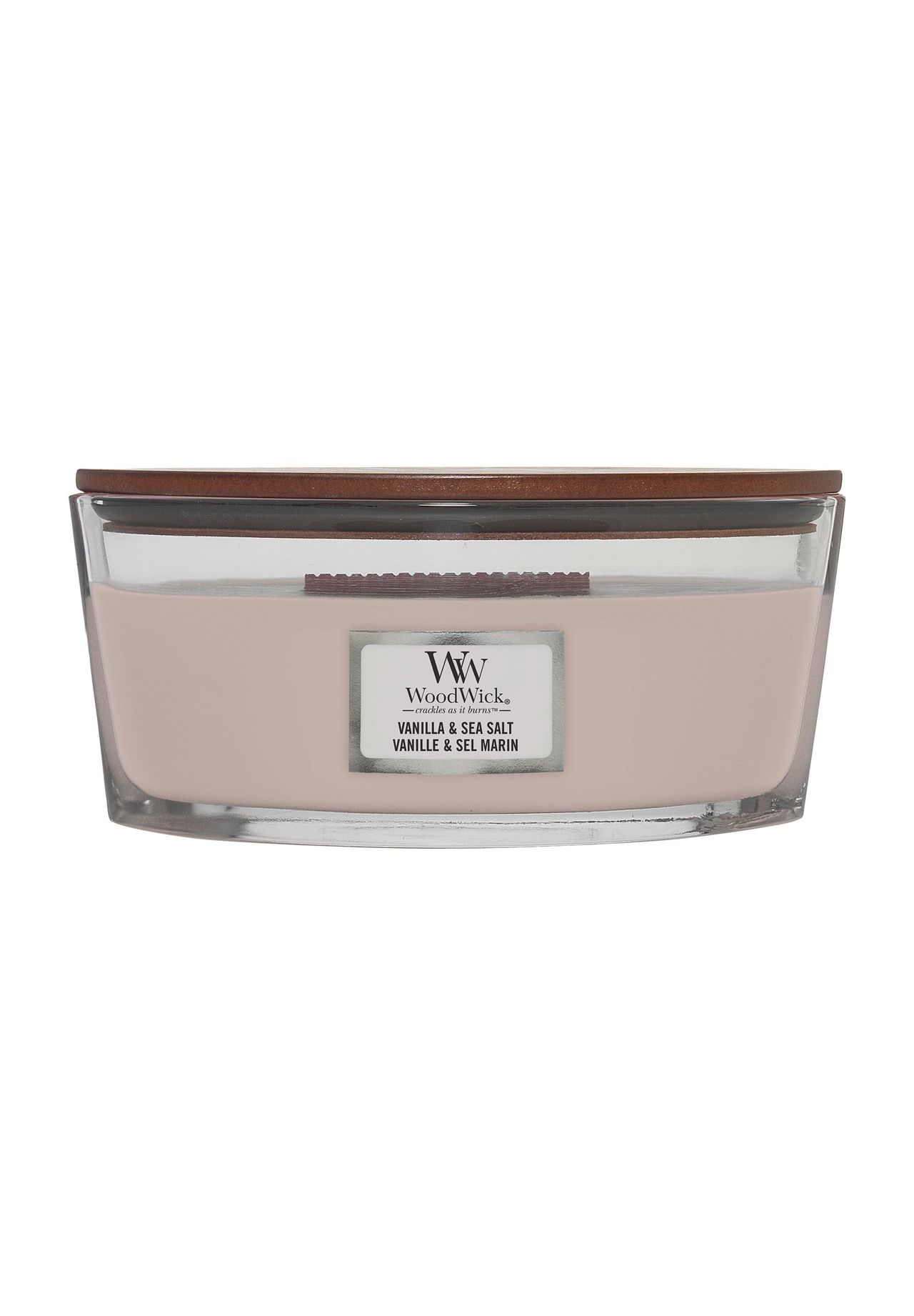 Wohnen Dekoration YANKEE CANDLE® WoodWick - Duftkerze Core Vanilla & Sea Salt, 1,5 kg