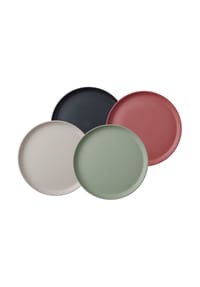 MEPAL Essteller Silueta ø 26 cm 4er Set - SILUETA - bunt