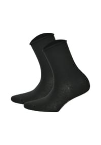 Hudson - Only Socken, 2er-Pack, Komfortbund, für Damen - 0005 BLACK