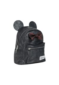 Disney - Disney Rucksack Kunstleder – Minnie Design – Alltag & Freizeit Tasche - 