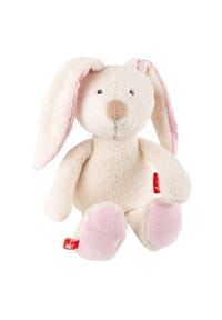 sigikid® - Kuscheltier Hase Natural Friends ,  für Babys und Kinder - weiß