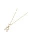 Luigi Merano® Kette Anhänger Buchstabe R mit Zirkonia, Gold 375 Bild 1