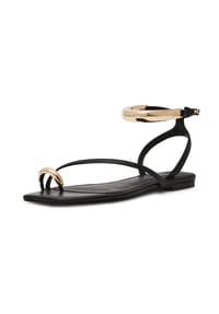 STEVE MADDEN - Leder Sandalen - Schwarz