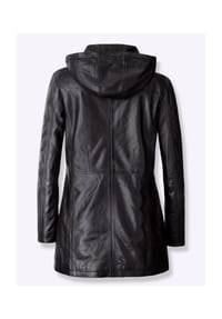Witt - Leder-Jacke - schwarz