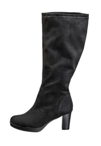 sheego - Weitschaftstiefel - schwarz