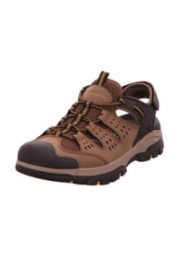 SKECHERS® - Outdoorsandalen "Tresmen-Menard", Zuglasche, Kettverschluss, für Herren - BRBK BRAUN